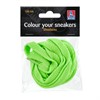 Colour Your Sneakers Shoelaces neon grön 130 cm (911)