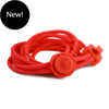 2GO Silicone Quicklaces 951 Red 120 cm