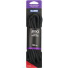 2GO Shiny Shoelaces 281 Black 100 cm